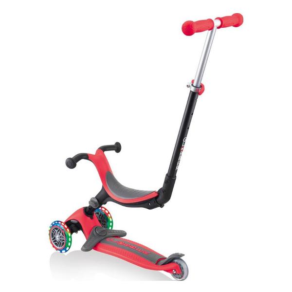 Самокат Globber GO UP FOLDABLE LIGHTS 643-102 красный