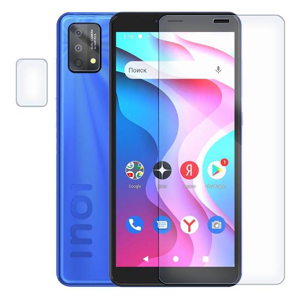 Защитное стекло для смартфона Krutoff для INOI A52 Lite фото