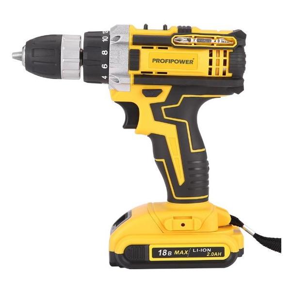 Шуруповерт аккумуляторный ProfiPower DW-18N