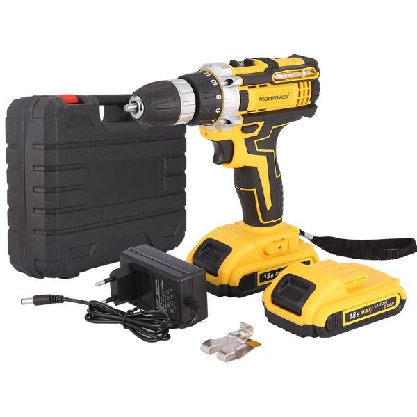 Шуруповерт аккумуляторный ProfiPower DW-18N