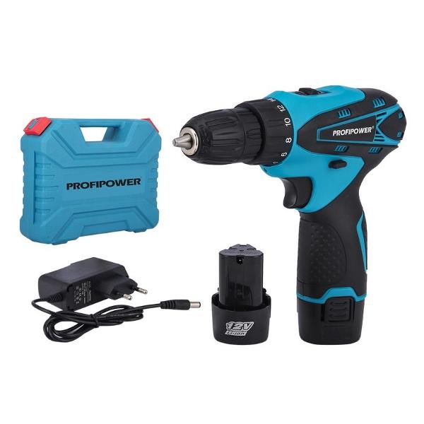 Шуруповерт аккумуляторный ProfiPower MK-12В