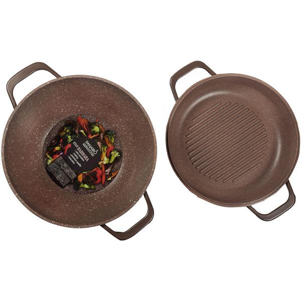 Казан Panairo Barbara Max с крышкой 5л