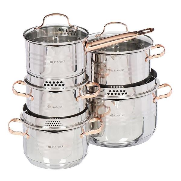 Набор кастрюль Daniks Токио SD-A87-10