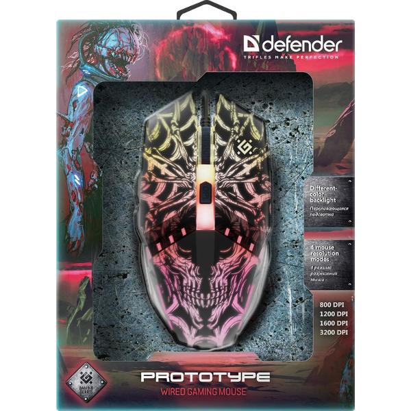 Игровая мышь Defender Prototype GM-670L