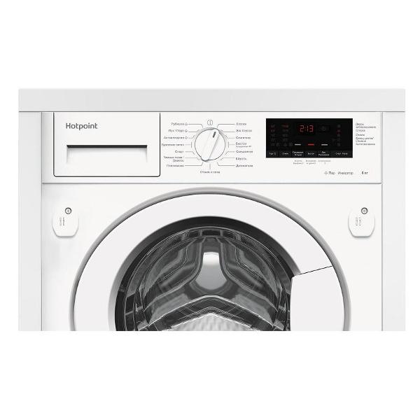 Встраиваемая стиральная машина Hotpoint BI WMHD 8482 V# белая