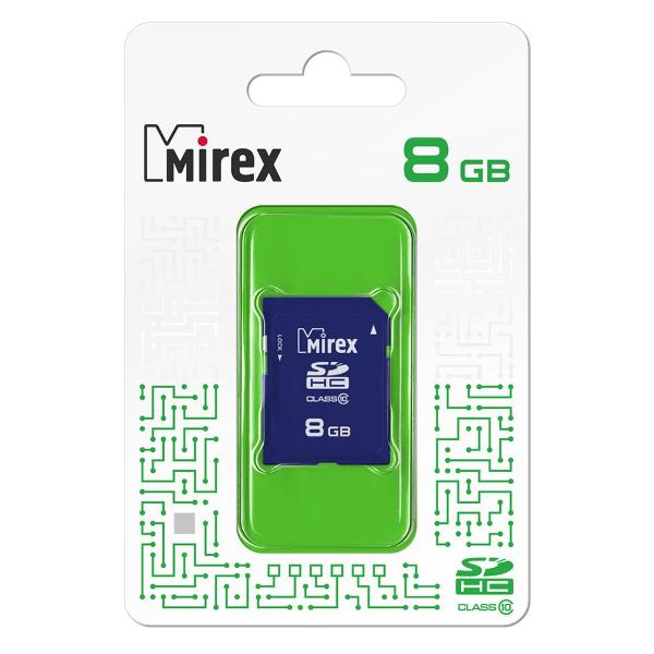 Карта памяти SDHC Micro Mirex SDHC 8GB (class 10)