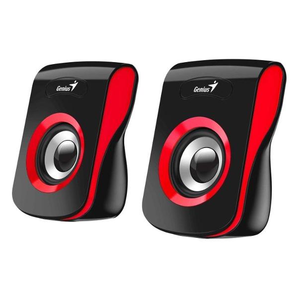 Колонки компьютерные 2.0 Genius SP-Q180 Red (31730026401)