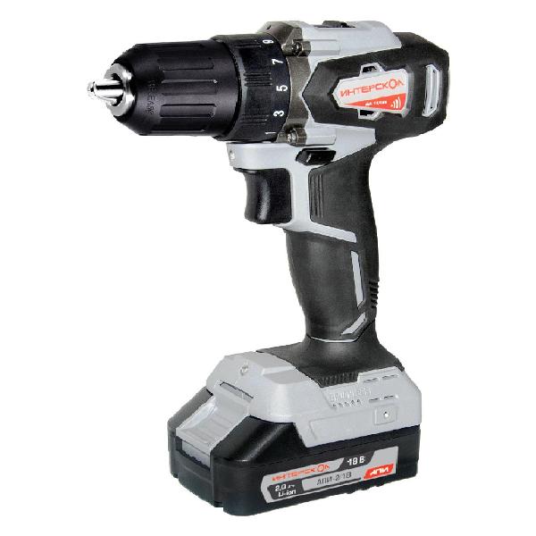 Дрель-шуруповерт ИНТЕРСКОЛ ДА-13/18ВК (575.2.2.70) фото