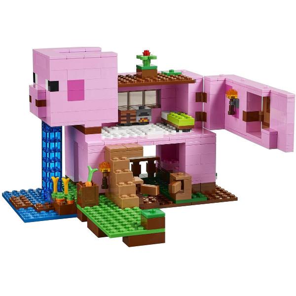 Конструктор Lego Minecraft Дом-свинья (21170)