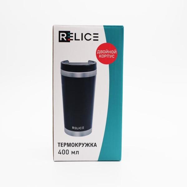 Термокружка Relice черная RL-8401