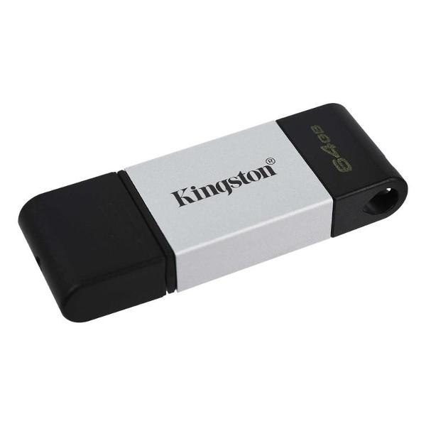 Флэш диск Kingston 64GB DataTraveler 80