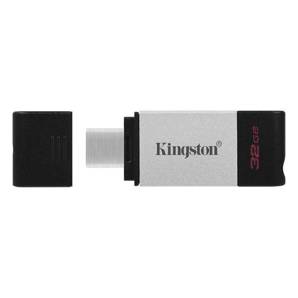 Флэш диск Kingston DataTraveler 80 200R 32GB Type-C (DT80/32GB)
