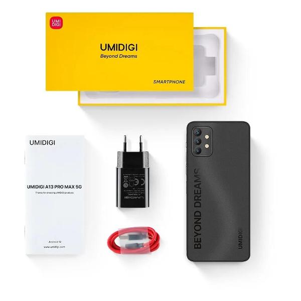 Смартфон Umidigi A13 Pro Max 5G 12/256GB черный