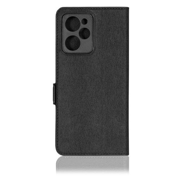 Чехол DF Poco X5 Pro 5G poFlip-15 черный