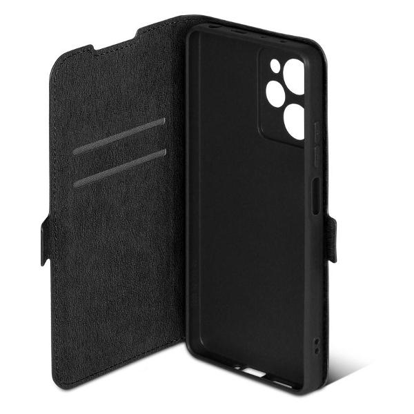 Чехол DF Poco X5 Pro 5G poFlip-15 черный