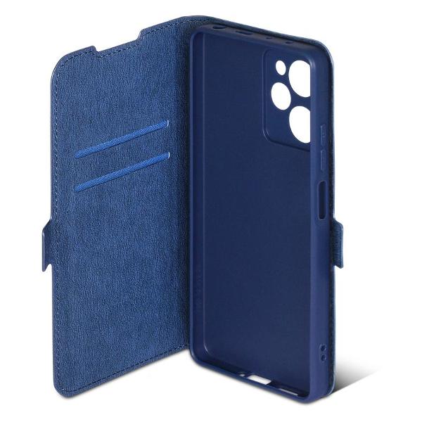 Чехол DF Poco X5 Pro 5G poFlip-15 синий