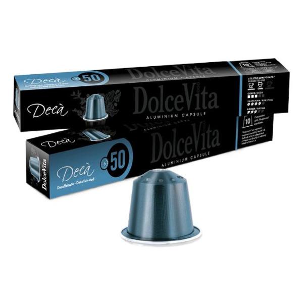 Кофе в капсулах DolceVita DECAFFEINATO