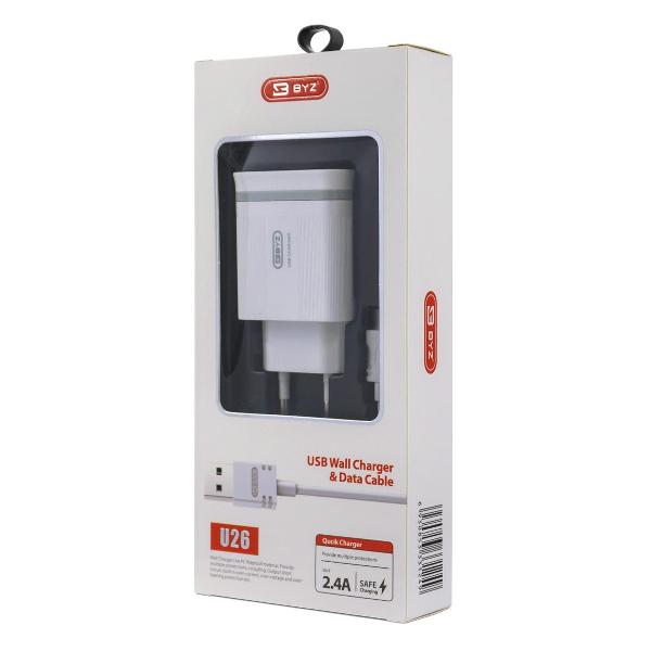 Сетевое зарядное устройство BYZ U26EUTW