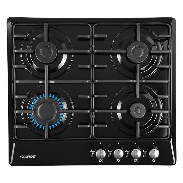 Встраиваемая газовая панель независимая Nordfrost HS 6040 B