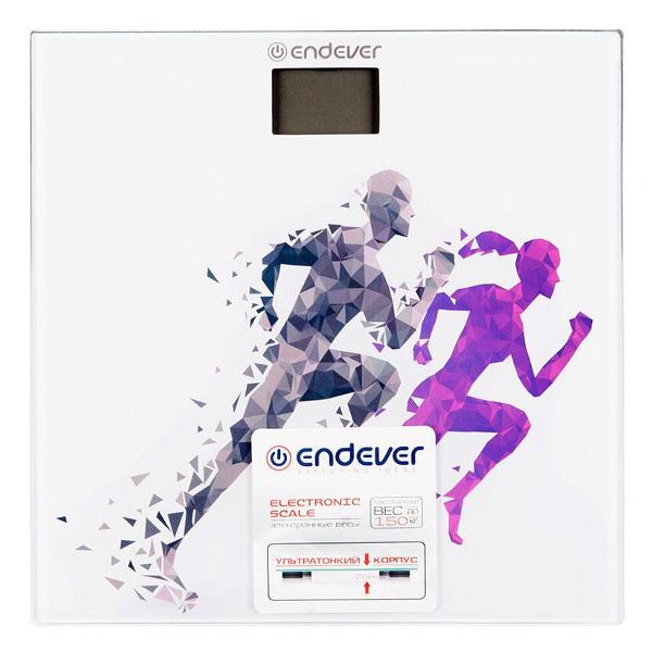 Весы напольные Endever Aurora-562 рисунок Спортсмены