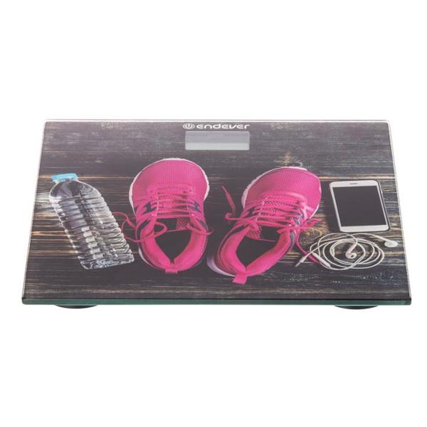 Весы напольные Endever Aurora-560 рисунок Кроссовки