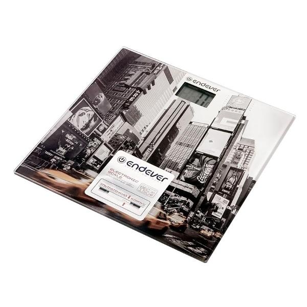 Весы напольные Endever Aurora-558 рисунок Желтое Такси