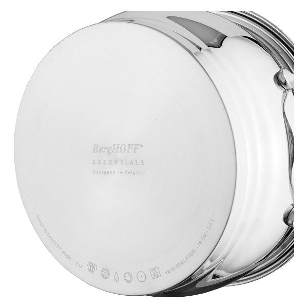 Ковш BergHOFF Essentials Zeno 1100170 1,8 л с крышкой