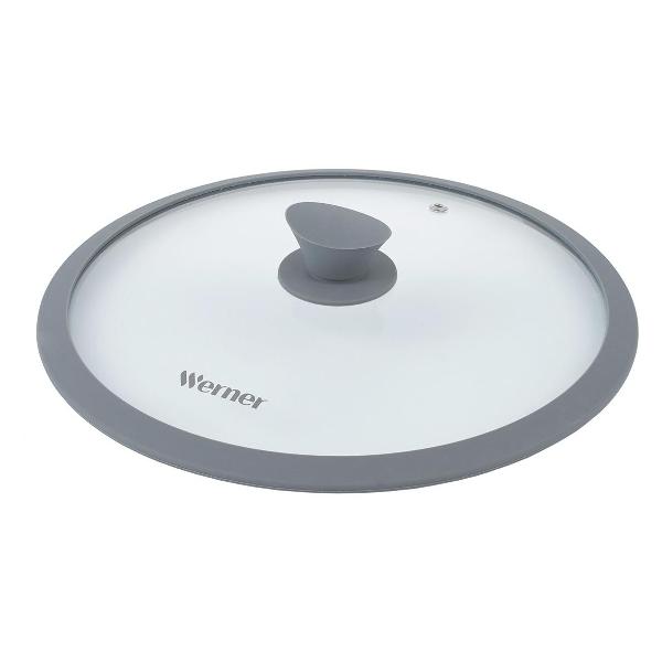 Крышка стеклянная Werner GRIGIO 28 см (51226)