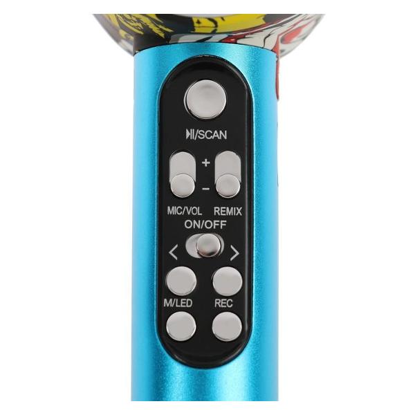 Микрофон вокальный СИМАЛЕНД Q5 синий