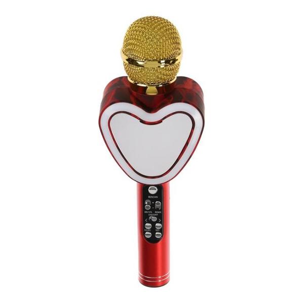 Микрофон вокальный СИМАЛЕНД Q5 красный