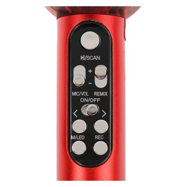 Микрофон вокальный СИМАЛЕНД Q5 красный