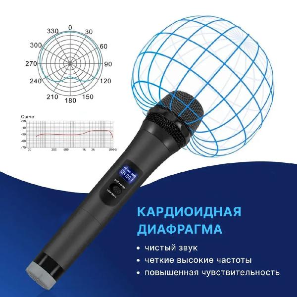 Микрофон вокальный Fifine K025 черный