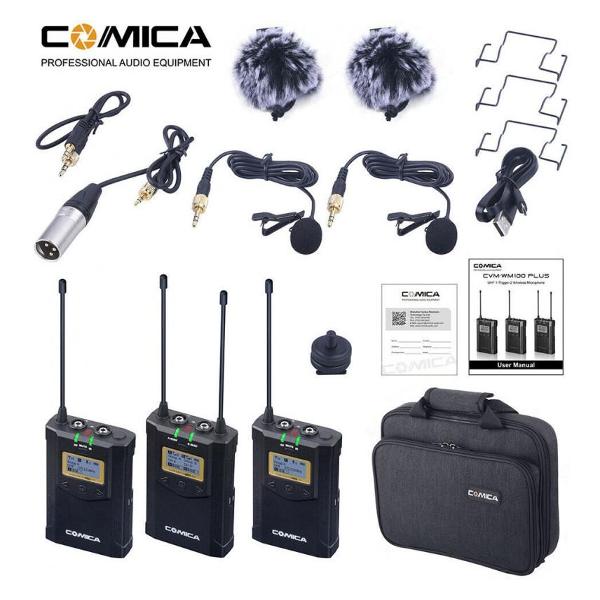 Микрофон беспроводной CoMica CVM-WM100 PLUS (A)