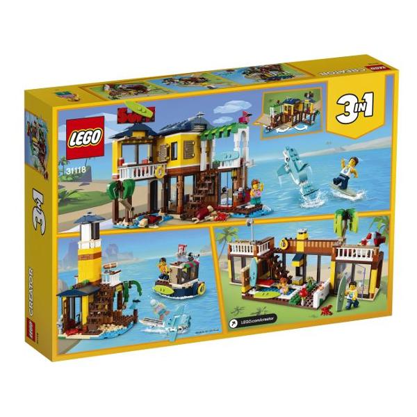 Конструктор Lego Creator Пляжный домик серферов