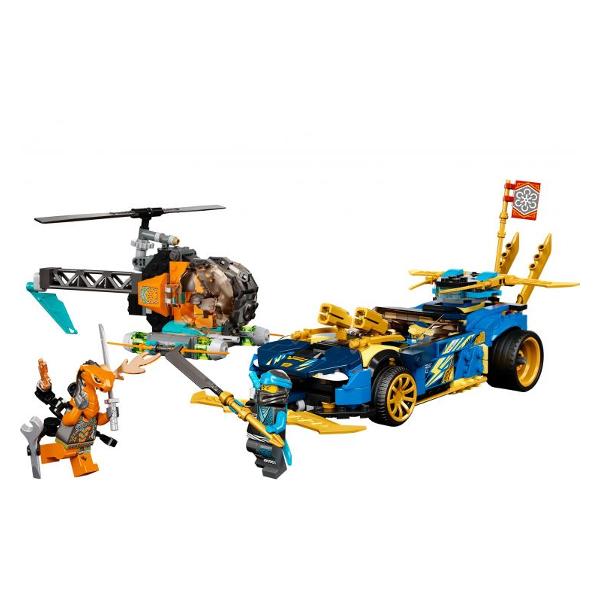 Конструктор Lego Ninjago Гоночный автомобиль ЭВО Джея и Нии