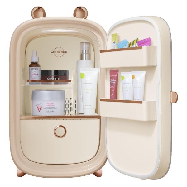 Мини-холодильник для косметики Maunfeld MFF43W