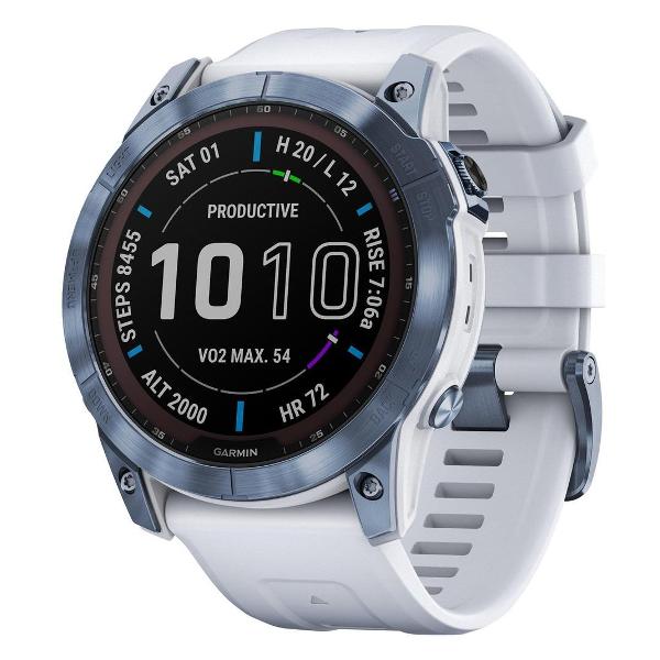 Смарт-часы Garmin Fenix 7X Sapphire Solar Wh/B