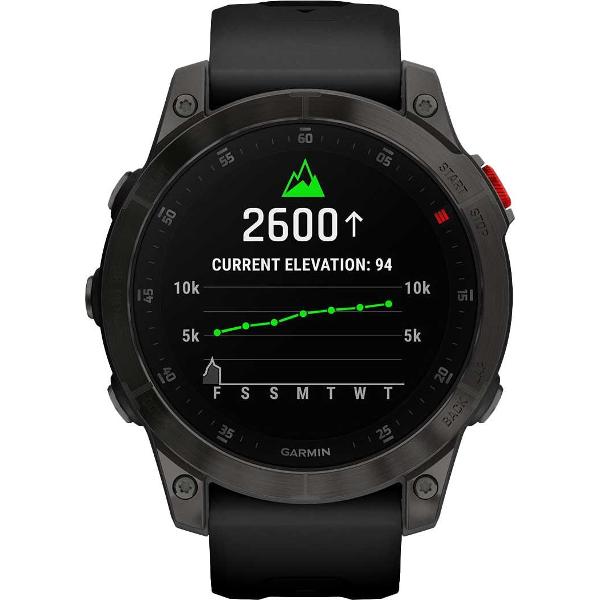 Смарт-часы Garmin Epix Gen 2 черный титан