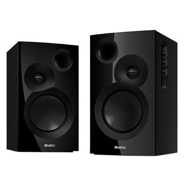Колонки компьютерные 2.0 Sven SPS-635 2.0 черный 40Вт