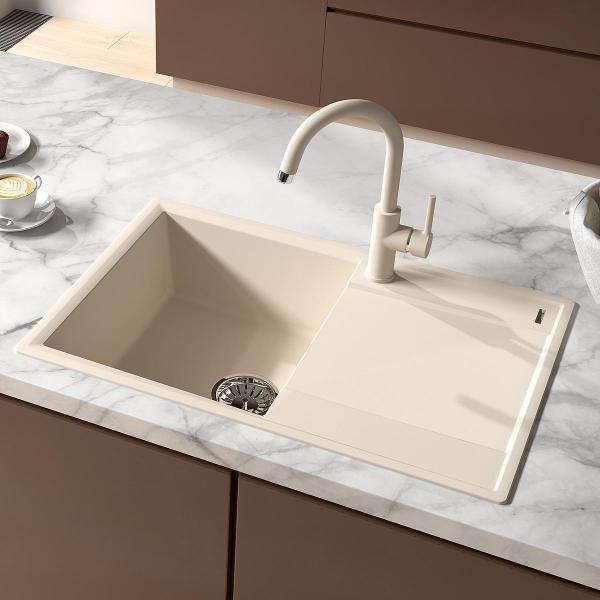 Мойка кухонная Lemark IMANDRA 760 Gray