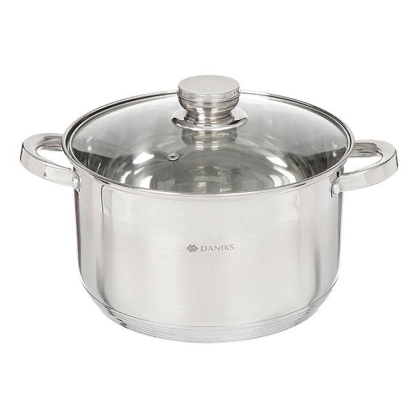 Кастрюля Daniks Стандарт-PR SD-24-2