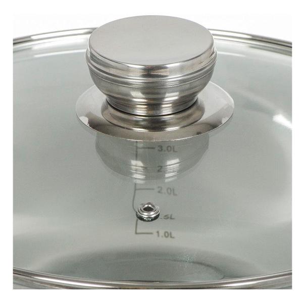 Кастрюля Daniks Стандарт-PR SD-24-2