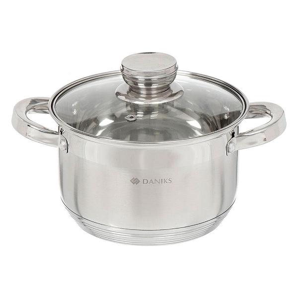 Кастрюля Daniks Стандарт-PR SD-20-2