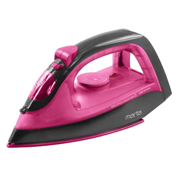 Утюг Marta MT-1149 розовый турмалин