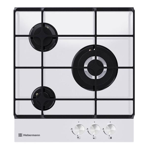 Встраиваемая газовая панель независимая Hebermann HBGG 453.1 W