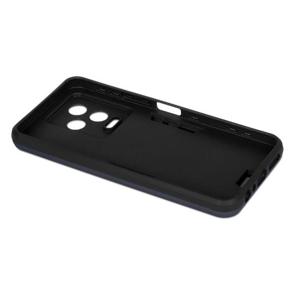 Чехол DF Infinix Note 12 Pro/12(2023) inArmor-02 Dark синий