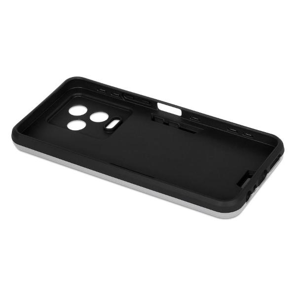 Чехол DF Infinix Note 12 Pro/12(2023)inArmor-02 серебристый