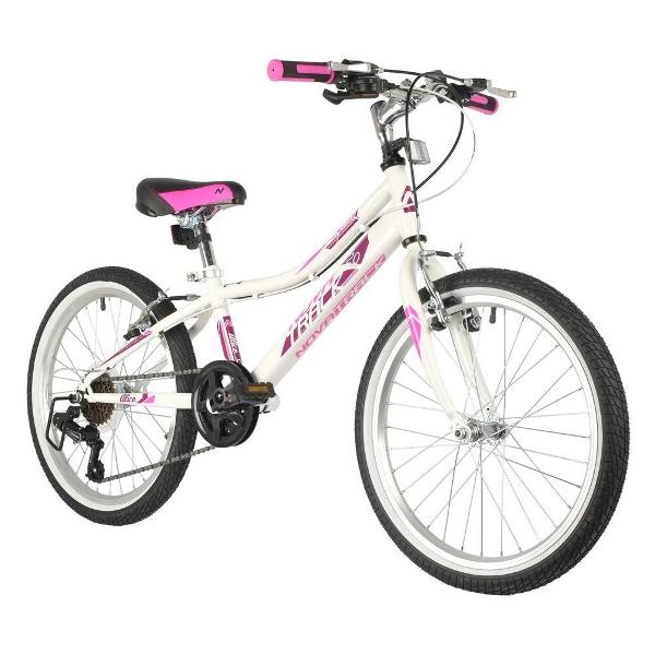 Велосипед подростковый Novatrack ALICE белый