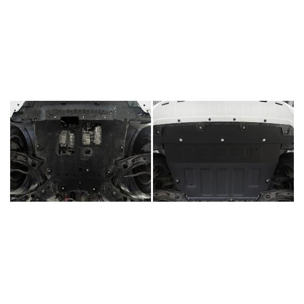 Комплект защитных накладок для автомобиля АвтоБроня Haval Jolion 111.09431.1