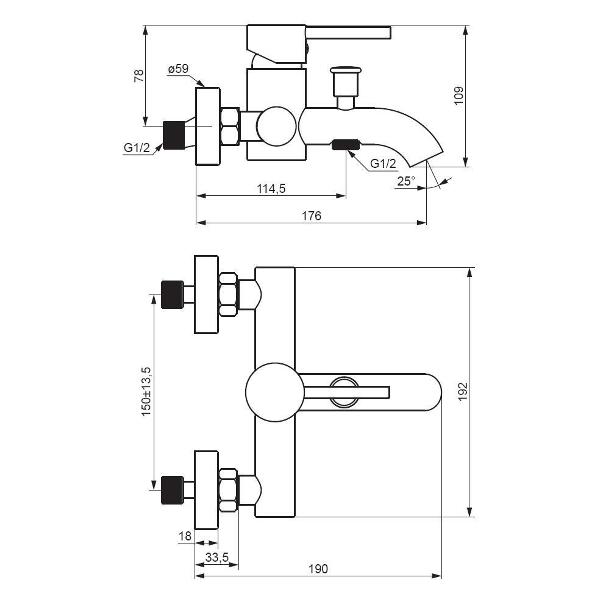 Смеситель Damixa 361000300